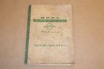 Opel Olympia Rekord - Betriebsanleitung - 1958 !!, Ophalen of Verzenden