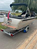 Maassloep 570 honda 20pk nieuw Luxe opties inc winterstaling, Watersport en Boten, Ophalen, 10 tot 30 pk, Zo goed als nieuw, 3 tot 6 meter