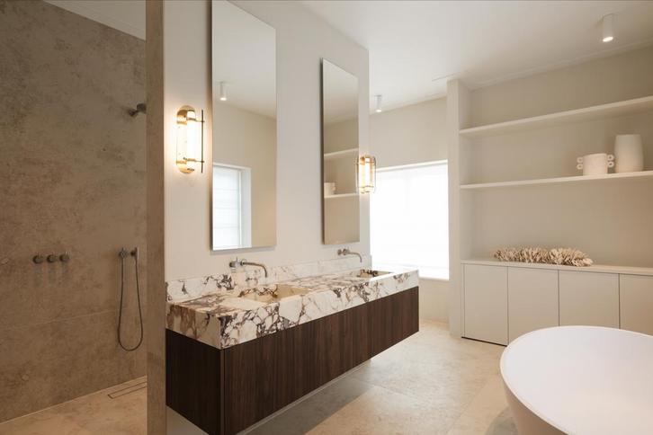 Luxe Spiegel met Verlichting & Verwarming - Baden Baden, Huis en Inrichting, Woonaccessoires | Spiegels, Gebruikt, 50 tot 75 cm