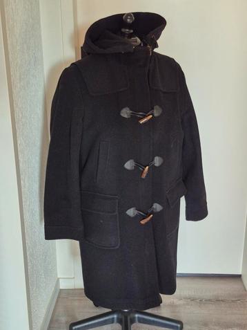 Zwarte Dames Duffelcoat beschikbaar voor biedingen