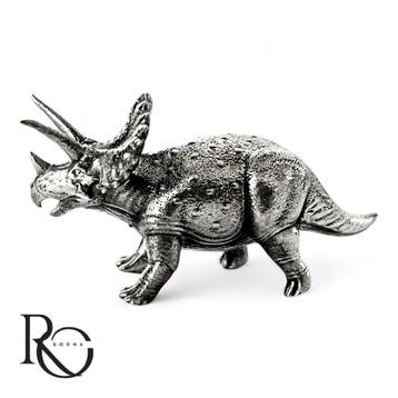 Miniatuur Triceratops dinosaurus 925 zilver beschikbaar voor biedingen
