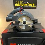 Wurth AKHS 18-68 Accu Cirkelzaag | nieuw+2accu's | 376047, Doe-het-zelf en Verbouw, Gereedschap | Zaagmachines, Gebruikt, Cirkelzaag