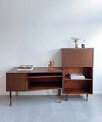 Vintage teakhouten dressoir, jaren 60, Huis en Inrichting, Ophalen, Gebruikt, Met deur(en), 150 tot 200 cm