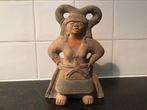 Oud terracotta Maya/ Azteken beeld., Antiek en Kunst, Kunst | Niet-Westerse kunst, Ophalen of Verzenden