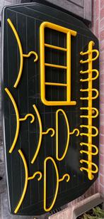 Hewi wandkapstok (kunststof, 7-dubbelhaaks), Kunststof, Gebruikt, 100 tot 150 cm, Ophalen