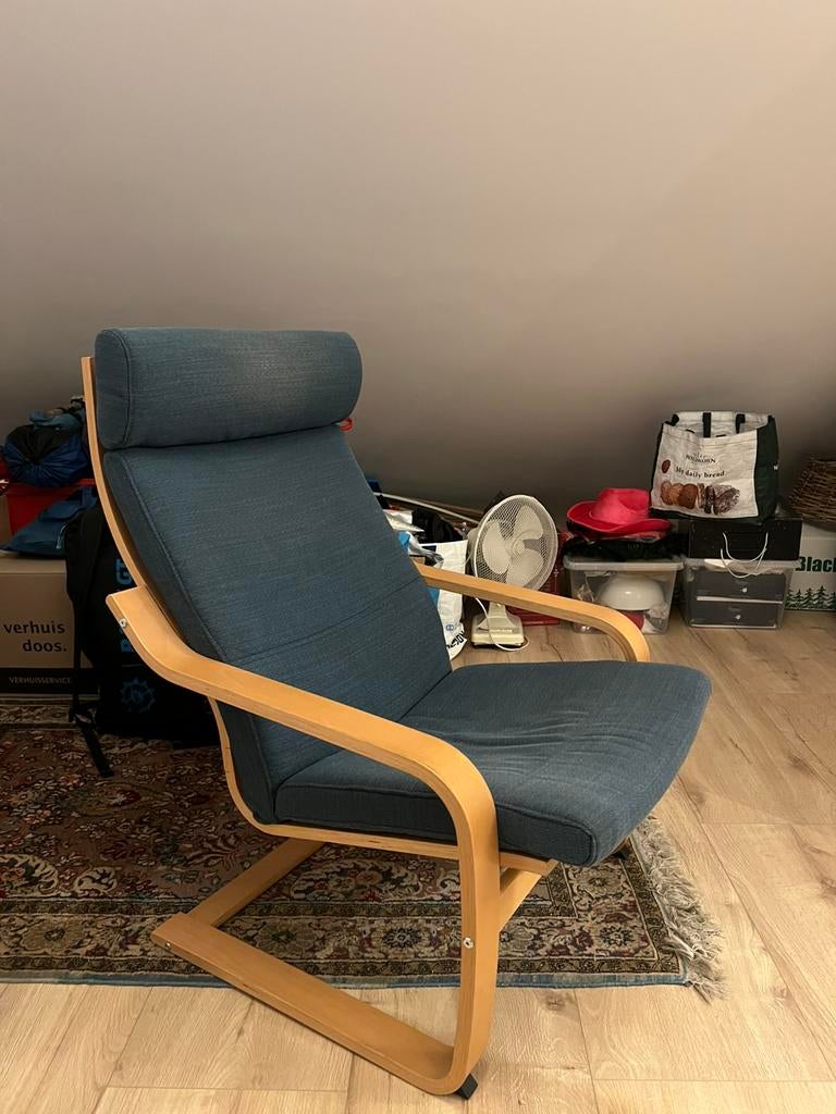 IKEA poang stoel, Ophalen, Zo goed als nieuw, Stof