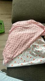 2 hoeslakens voor verschoonkussen, Ophalen of Verzenden, Zo goed als nieuw, 70 tot 85 cm, Overige typen