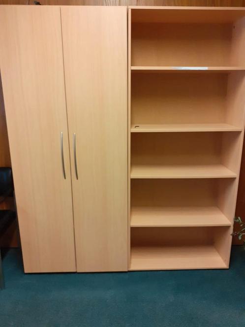 2 kasten 1 open en 1 met deuren Hilversum, Huis en Inrichting, Kasten | Boekenkasten, Zo goed als nieuw, 50 tot 100 cm, 150 tot 200 cm