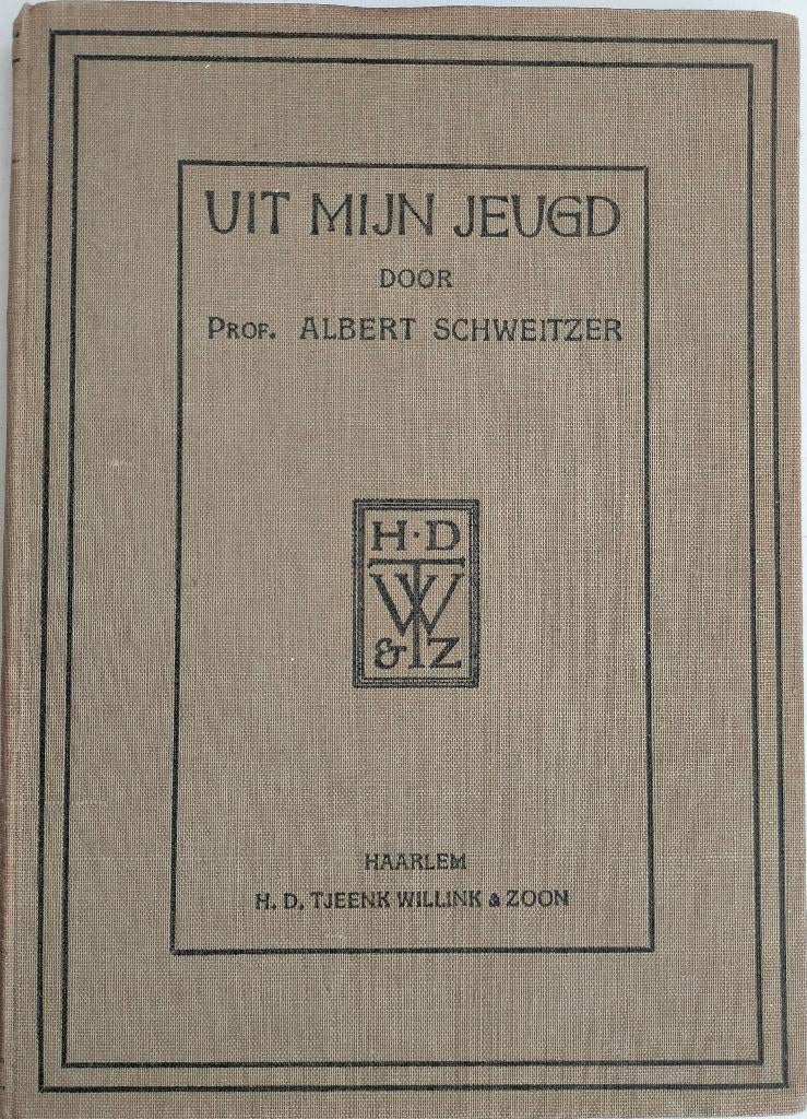 Uit mijn Jeugd, Verzenden, Albert Schweitzer