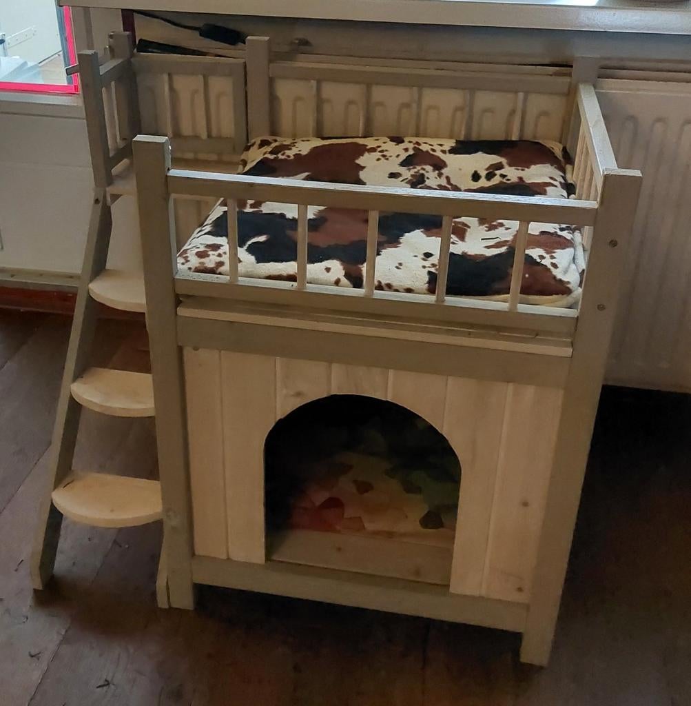 Leuk kattenhuisje, Dieren en Toebehoren, Katten-accessoires, Ophalen