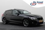 BMW 1-serie 118i Executive M Sport Automaat Schuif-/kantelda, 65 €/maand, Gebruikt, Alcantara, Zwart
