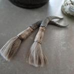 Stoere landelijke kalligrafie ram hoorn kwast, Ophalen of Verzenden