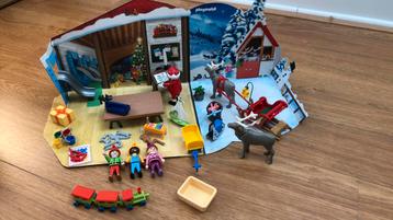 Playmobil kerst, werkplaats kerstman