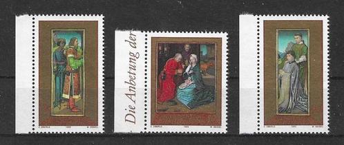 Liechtenstein Michel 978-980 postfris KERSTMIS, Postzegels en Munten, Postzegels | Europa | Overig, Postfris, Overige landen, Ophalen of Verzenden