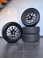 Originele 20’’ Porsche Macan Spyder velgen met zomerbanden, Auto-onderdelen, Banden en Velgen, Gebruikt, 295 mm, Banden en Velgen