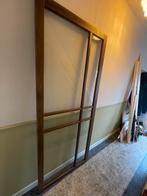 Walnoot houten Binnendeur / glazen deur 88 x 211,5, Ophalen, Binnendeur, Nieuw, 200 tot 215 cm