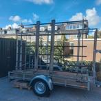 Aanhanger met glasrek, Auto diversen, Aanhangers en Bagagewagens, Ophalen, Gebruikt