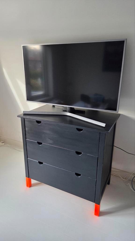 Vintage Ikea dressoir, Huis en Inrichting, Kasten | Dressoirs, Gebruikt, 50 tot 100 cm, 25 tot 50 cm, Met lade(s), Grenenhout