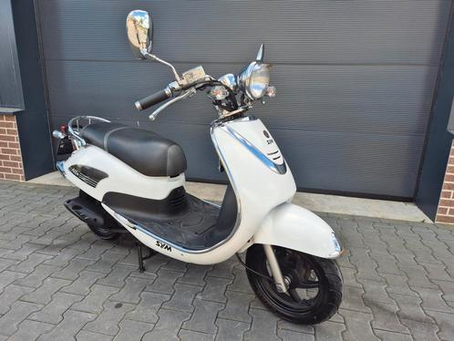 Sym Allo 4T 50cc Bromscooter 11457 km BJ 2016, Fietsen en Brommers, Scooters | SYM, Zo goed als nieuw, Allo, Maximaal 45 km/u