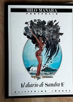 Milo Manara - Il diario di Sandra F. - Gesigneerd, Verzamelen, Rechthoekig Staand, Ophalen of Verzenden, Zo goed als nieuw, A1 t/m A3