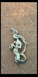 Zilveren bedel kettinghanger zeemeermin bedelarmband, Ophalen of Verzenden, Zilver