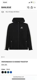 BANLIEUE TRACKTOP - MAAT M, Maat 48/50 (M), Zwart, Ophalen of Verzenden, Zo goed als nieuw