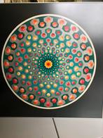 Mandala origineel schilderij, Antiek en Kunst, Ophalen