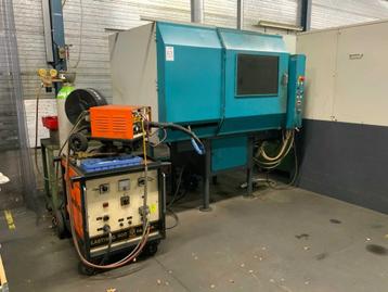 Lastek Lastmig 400 Lasmachine met lascabine beschikbaar voor biedingen