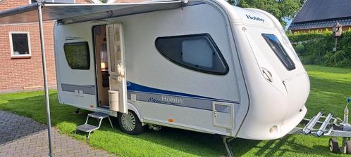 Hobby la vita 460 UFE met voortent, zakluifel en mover., Caravans en Kamperen, Caravans, Particulier, tot en met 4, 1000 - 1250 kg