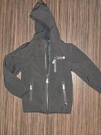 Zwarte windjack / Regenjas - Maat 110, Kinderen en Baby's, Kinderkleding | Maat 122, Jongen of Meisje, Zo goed als nieuw, Jas