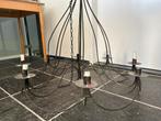 Kroonluchter modern, ijzer, 8 arms, Huis en Inrichting, Ophalen, Zo goed als nieuw, Metaal, Modern