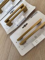 8x Messing Gouden Handgrepen - 128mm, Huis en Inrichting, Ophalen, Nieuw, Bedraad