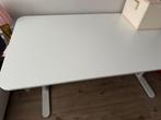 IKEA Bekant TROTTEN Zit/Sta Bureau - 160x80 cm, Ophalen of Verzenden, Elektrisch, Zo goed als nieuw, Stabureau