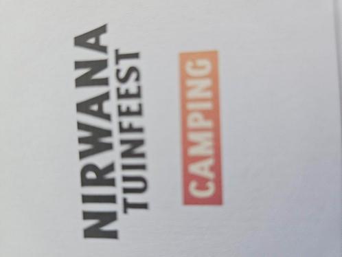 Nirwana Tuinfeest vrijdag/zaterdag tickets, Tickets en Kaartjes, Overige Tickets en Kaartjes, Twee personen