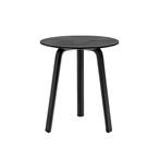 HAY Bella bijzettafel 45xh49cm, zwart, Huis en Inrichting, Tafels | Bijzettafels, 45 tot 60 cm, Minder dan 55 cm, Rond, Nieuw