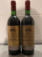 Keldervondsten ! 2 fl. Chateau Lamarzelle Figeac 1975/1979, Verzenden, Frankrijk, Nieuw, Rode wijn