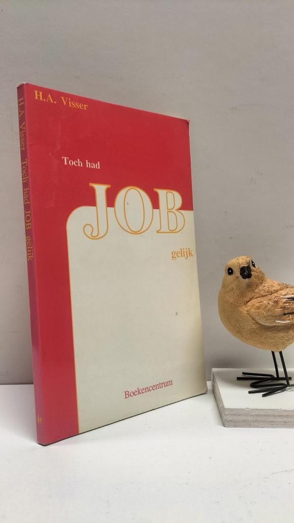 Visser, Ds. H.A.; Toch had Job gelijk, Ophalen of Verzenden, Gelezen, Christendom | Protestants