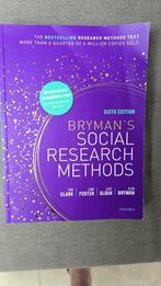 Bryman's Social Research Methods. 6th Revised, Boeken, Ophalen, Bryman, Beta, WO