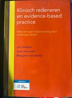 Klinisch redeneren en evidence - based practice boek, Ophalen of Verzenden, Zo goed als nieuw, HBO