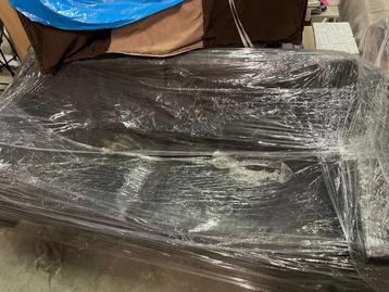 volledig lederen bankstel 2 en 3 zitter beschikbaar voor biedingen