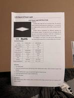 Partij LED Back-lit Panel Light 600x600mm, Ophalen of Verzenden, Nieuw, Metaal