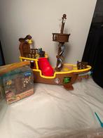Jake neverland piraten speelgoed piratenschip bucky, Ophalen of Verzenden, Zo goed als nieuw, Speelset, Met geluid