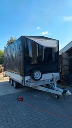 Aanhanger met huif Hapert Azure H-2 huifopbouw (werkplaats), Ophalen, Zo goed als nieuw
