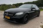 Mercedes C160 AMG Line | Night Package | Dealer-onderhouden, Achterwielaandrijving, 74 €/maand, 4 cilinders, Zwart