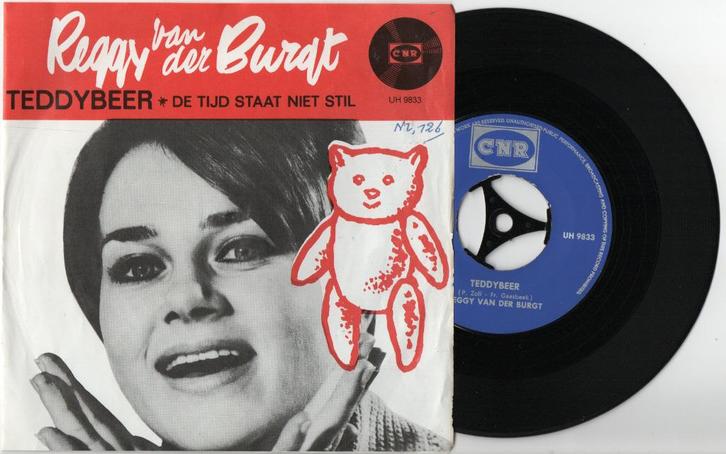 Reggy van der Burgt ‎– Teddybeer, Cd's en Dvd's, Vinyl | Nederlandstalig, Zo goed als nieuw, Levenslied of Smartlap, Overige formaten