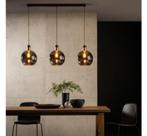 Lucide Julius hanglamp 3x smoked glas (mist 1 bal)/NIeuw!!, Ophalen of Verzenden, Nieuw, Glas, Minder dan 50 cm