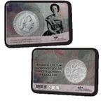 60 jaar afscheid zilveren Rijksdaalder in coincard, Verzenden, Koningin Beatrix, 2½ gulden, Losse munt