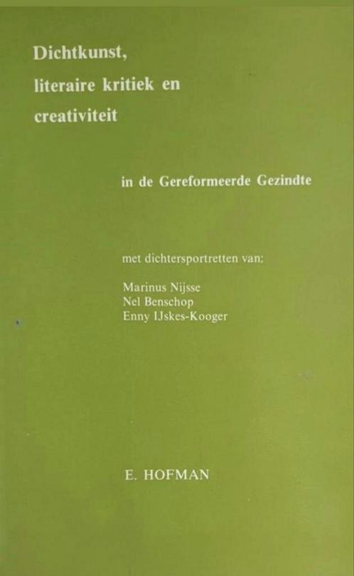 E.Hofman - Dichtkunst. literaire kritiek en creativiteit, Boeken, Gedichten en Poëzie, Gelezen, Eén auteur, Ophalen of Verzenden