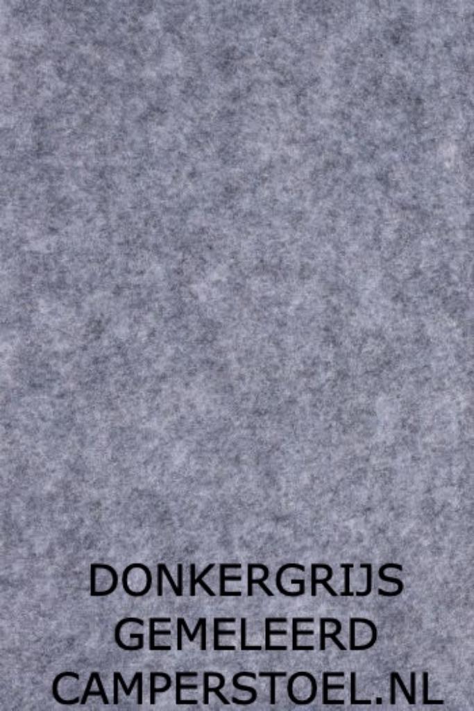 Naaldvilt super stretch donker grijs., Caravans en Kamperen, Camper-accessoires, Nieuw, Ophalen of Verzenden