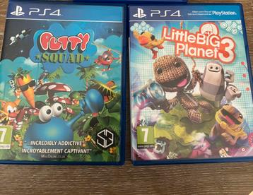 Putty Squad en little big planet 3 PS4 playstation 4 games beschikbaar voor biedingen
